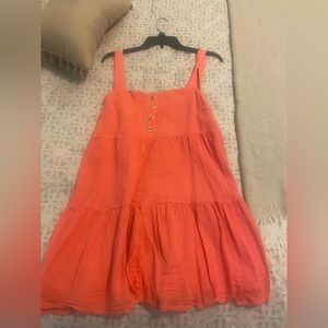Pink Lily orange dress